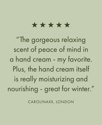 Peace Of Mind Moisturizing Hand Cream