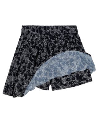 Girls' 8-16 Printed Pull-On Skort