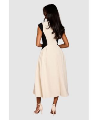 Women's Block Midi Dress