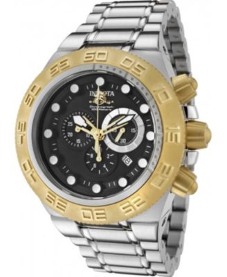 Men's 1528 Subaqua Noma IV Quartz Chronograph Black Dial Watch