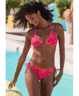 Women's Tropical Side Tie Bikini Swimsuit Bottom