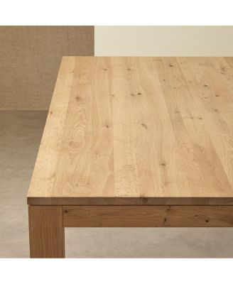 Eden solid oak bar table