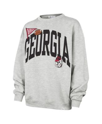 Women's Gray Georgia Bulldogs Icon Fleece Sweatshirt
