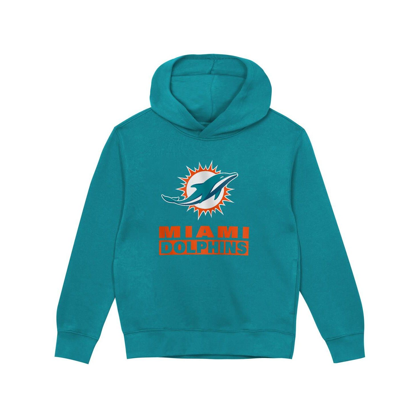 Худи Outerstuff Aqua Miami Dolphins Back to Basics для мальчиков-малышей — фото 3