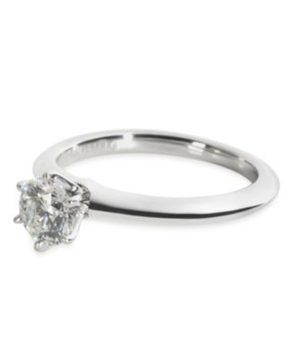 0.53 ct Round Brilliant Diamond Engagement Ring
