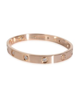 Rose Gold Diamond Love Bracelet