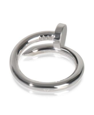 White Gold  Juste Un Clou Ring