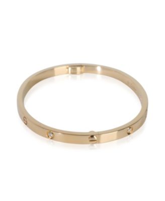 Yellow Gold Diamond Small Model Love Bracelet