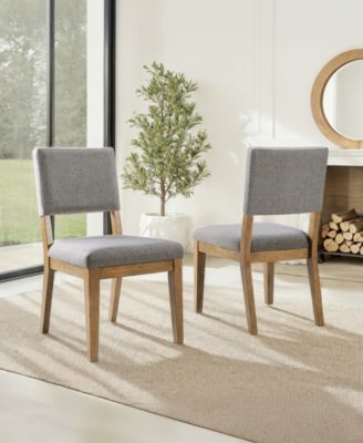Selby 36.4" Rubberwood Upholstered Dining Chair