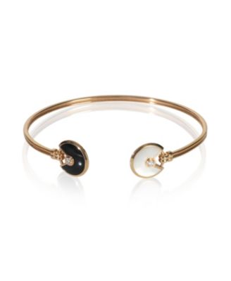 Rose Gold Mother Of Pearl and Onyx Amulette de Cartier Bracelet