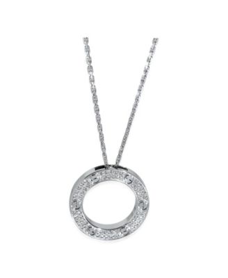 Love Necklace, Diamonds (White Gold)