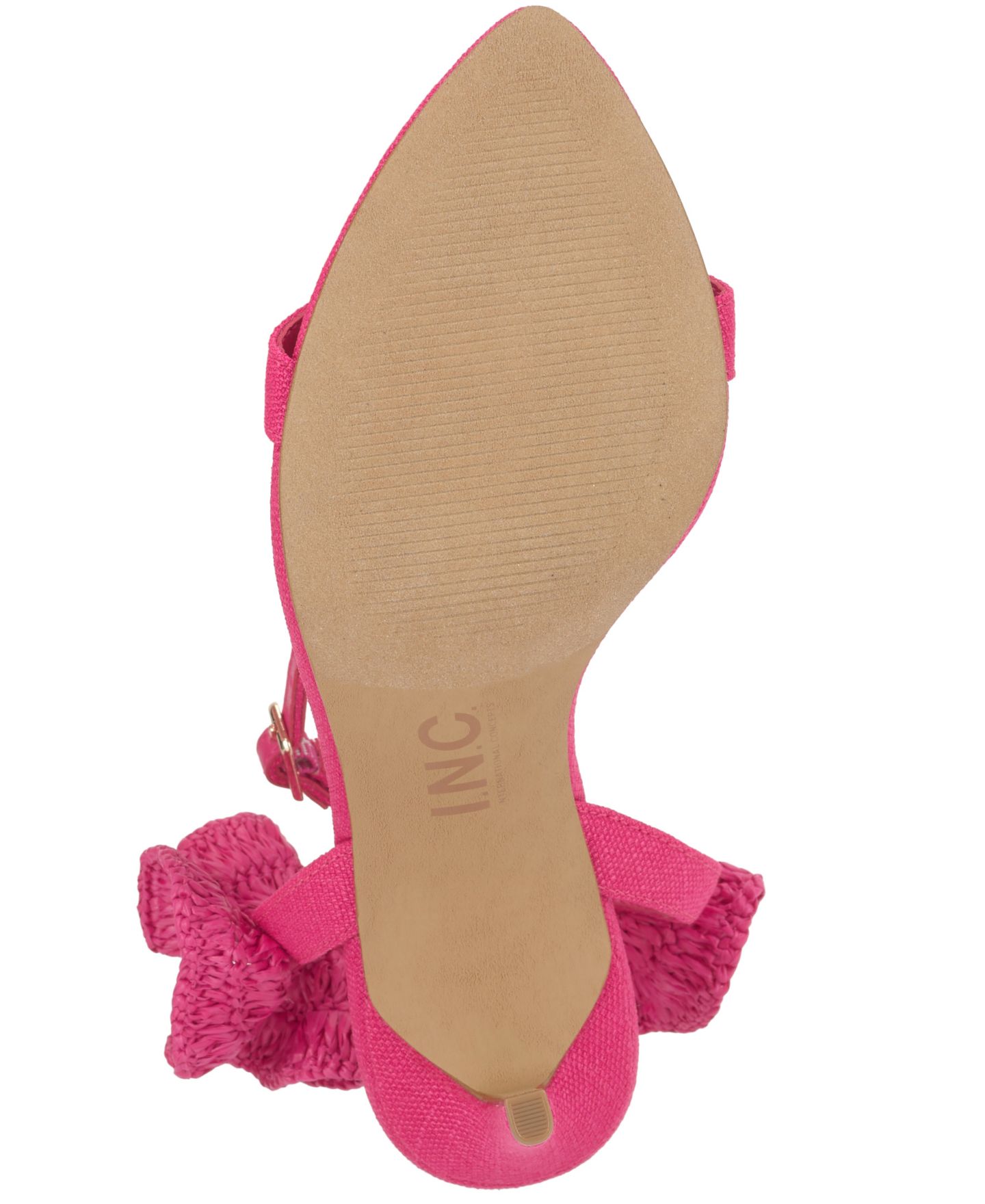 Женские сандалии I.N.C. International Concepts Azlea Pointed Toe Dress Sandals, цвет: Ягодный сорбет — фото 5
