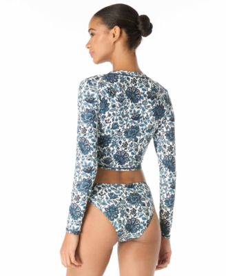 Women's Long-Sleeve Cropped Rashguard