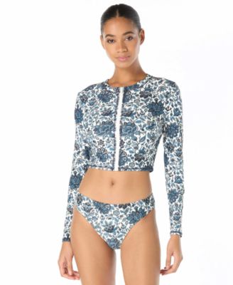 Women's Long-Sleeve Cropped Rashguard