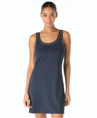 Women's Sleeveless Cover-Up Swim Dress