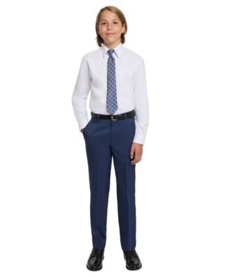 Boys' 8-20 Suit Jacket, Pant, Shirt and Tie, 4-Piece Set
