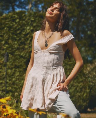 Women's V-Neck Mini Dress