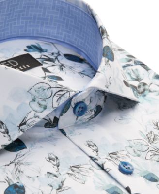 Ted Baker Men's Premium Non-Iron Slim-Fit Dress Shirt