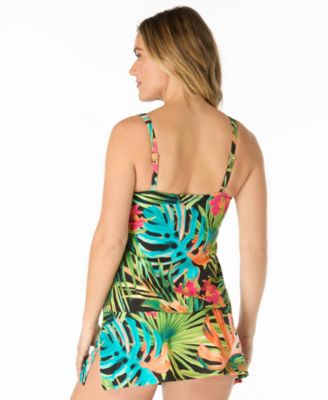 Women's Pull-On Scoop Neck Ultra Fit Tankini Top