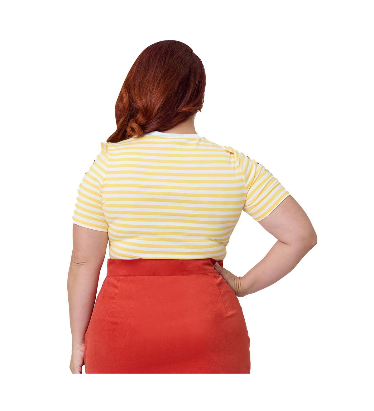 Unique Vintage Plus Back To Basics Top