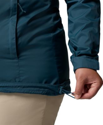 Plus Size Hooded Jacket