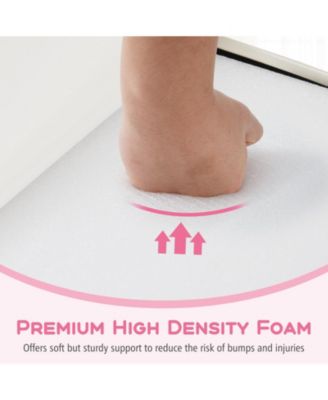 6-Piece Soft Toddler Play Set with Climbing Triangle, Ramp & Safe Foam Design for Active Play