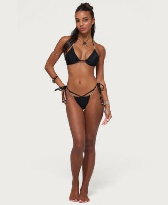 Women's Saphie Bead String Bikini Bottom