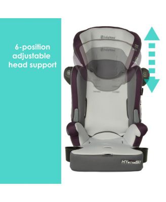 Kids Trend Hybrid SI 3-in-1 Combination Booster Car Seat with Side Impact Protection - Dash Plum
