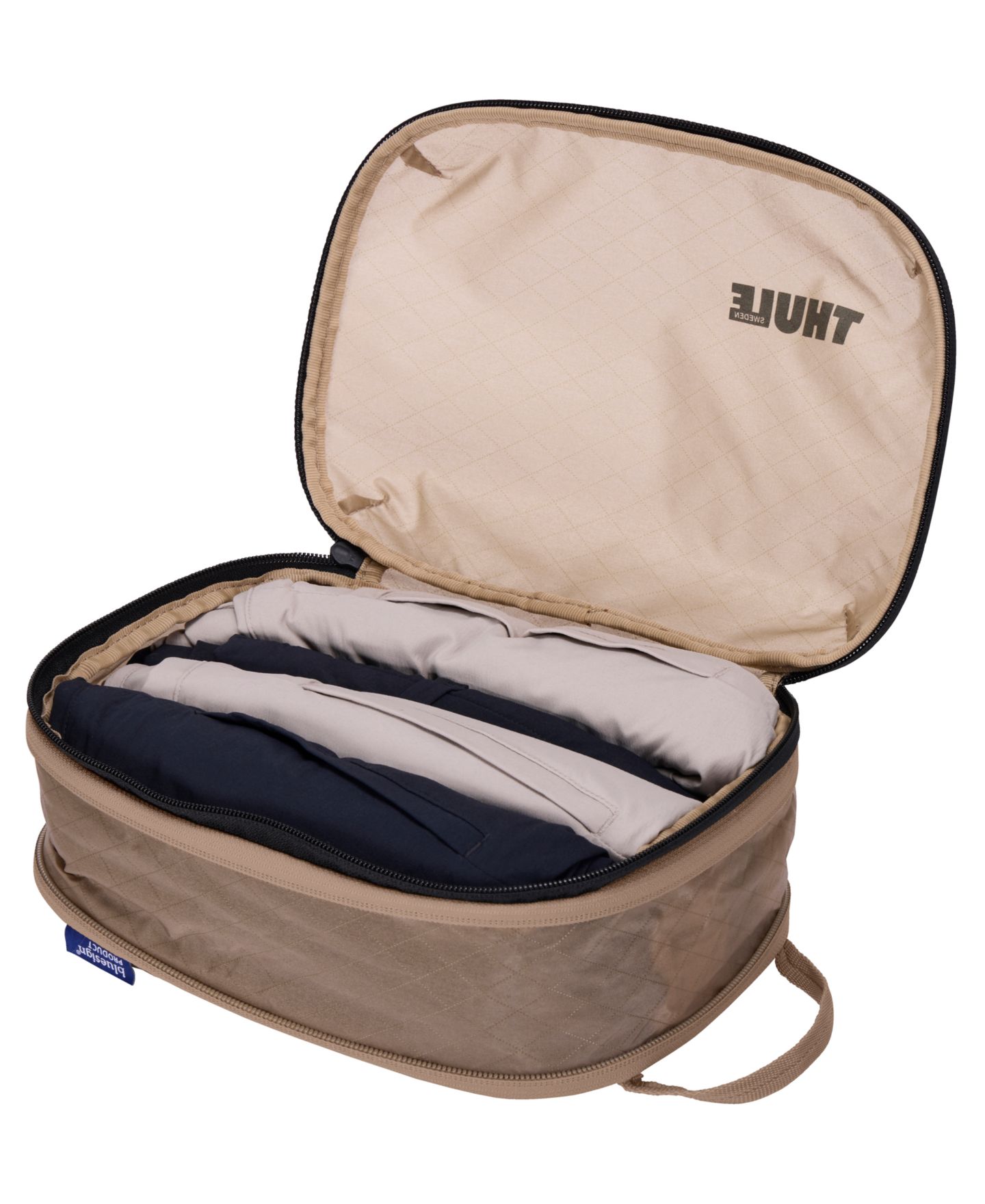 Сумки Thule Compression Packing Cube Set, 2-Pack, цвет: Бежевый — фото 4