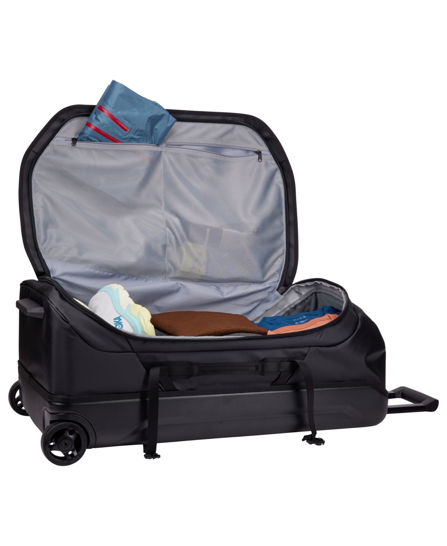 Сумка Thule Chasm Large Wheeled Duffel, цвет: Чёрный — фото 8