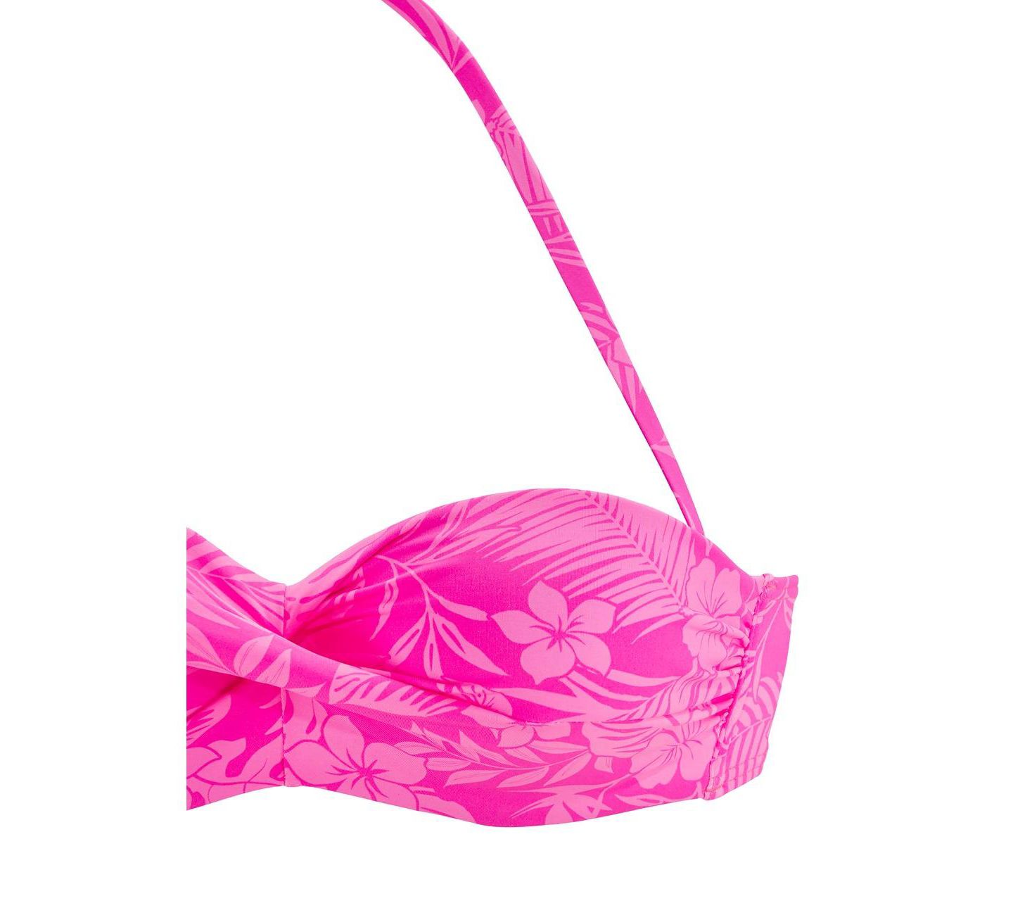 Верх бикини Comfort, на косточках, цветочный принт — Lascana — фото 5