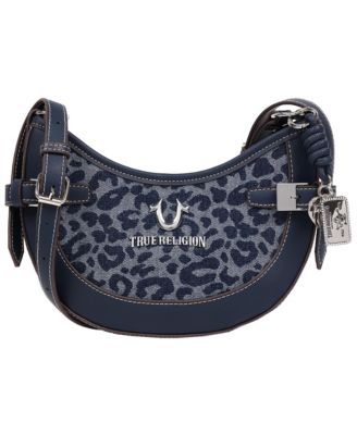 Blake Leopard Belted Hobo Bag