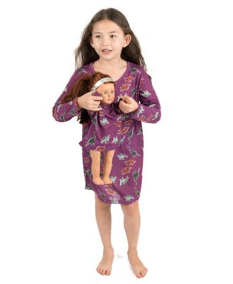 Big Girls 4-14 Matching Doll Nightgown