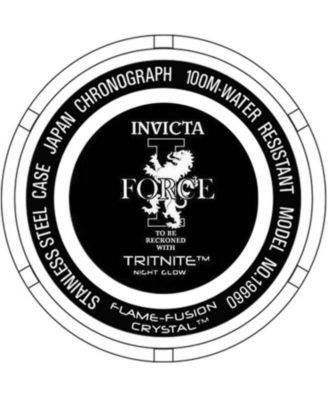 Men's 19660 I-Force Quartz Chronograph Gold Dial Watch