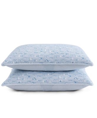 Boating Flags Cotton Reversible 2-Pc. Quilt Set, Twin