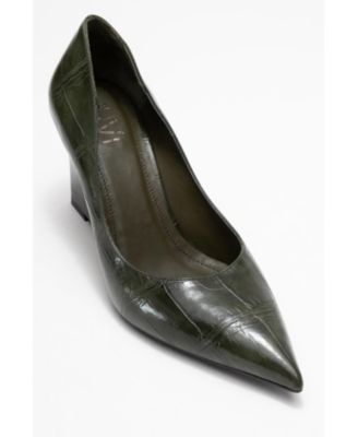 Women's Puera Pointed Toe Wedge Pump