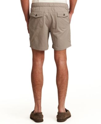 Men's Drawstring Mini Seersucker Shorts