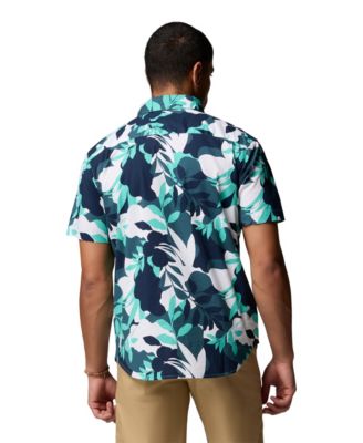 Men's Rapid Rivers Printed Short-Sleeve Shirt
