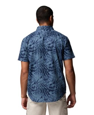 Men's Rapid Rivers Printed Short-Sleeve Shirt