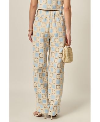 Women's Crochet Long Pants