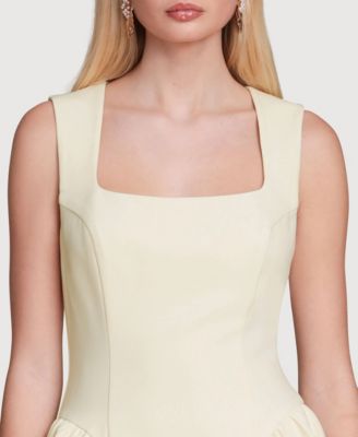 Women's Hip Flounce Mini Dress