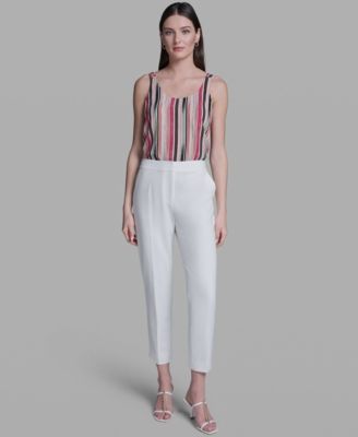 Women's Pleated High-Rise Pants