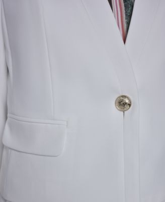 Women's Single-Button-Front Jacket