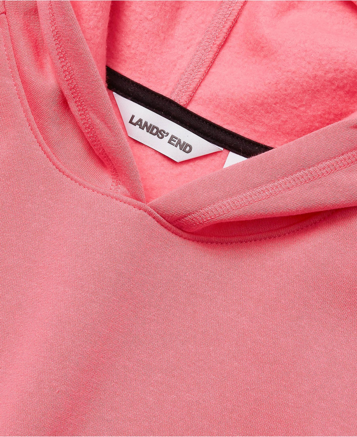 Lands' End Girls Fleece Hooded Sweatshirt