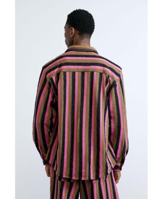 Men's Two-tone striped shirt