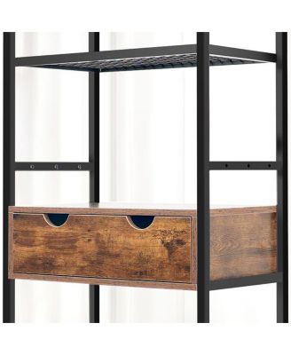 3-Height Adjustable Raised Dog Bowls – Feeding Station with Storage Shelves