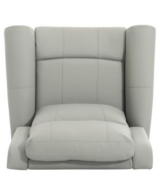 Manual Recliner 270° Swivel Rocker Chair with Massage & Heating
