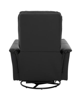 Manual Recliner Chair with 8-Point Massage & Adjustable Backrest