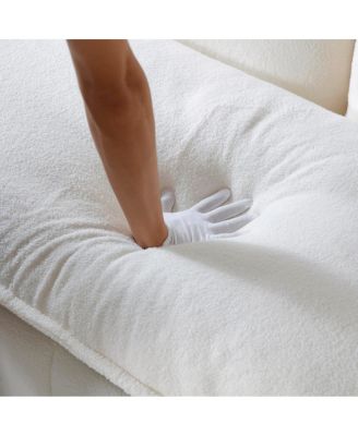 Sleeper Sofa, Sofa Bed - 3-in-1 Pull Out Couch Bed with Teddy Chaise