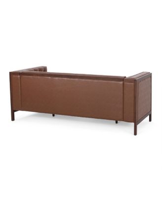 Streamdale Contemporary Upholstered Sofa with Button-Tufted Diamond Stitching